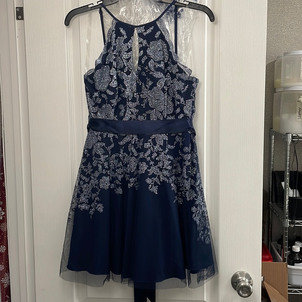 TeezeMe, 3/4, Blue&Silver